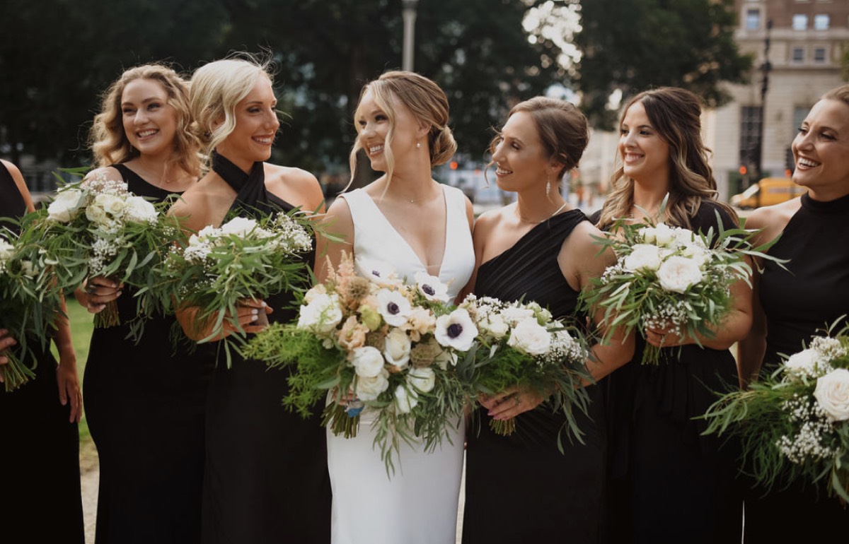 Bridal bouquet by The Flower Couch
