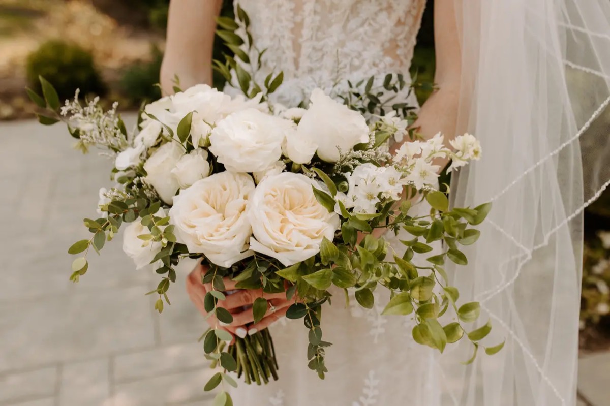Bridal bouquet by The Flower Couch