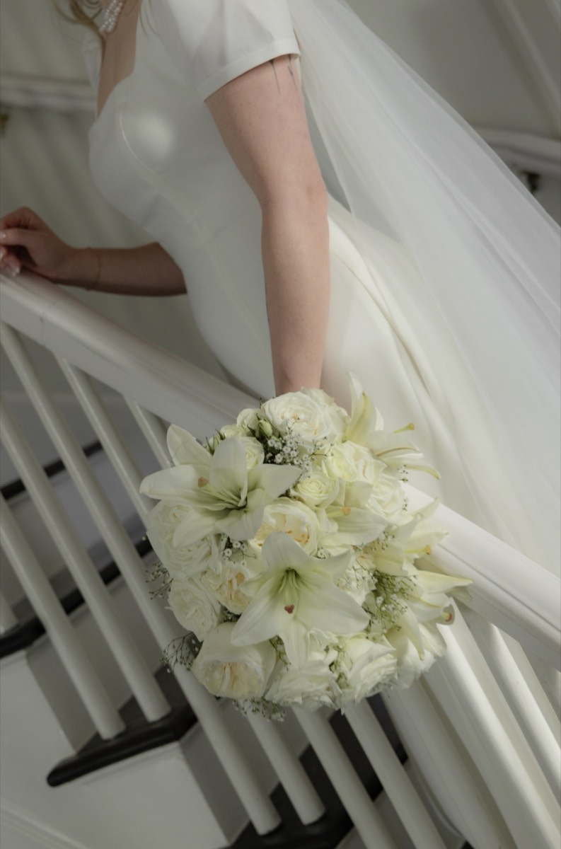 Bridal bouquet by The Flower Couch
