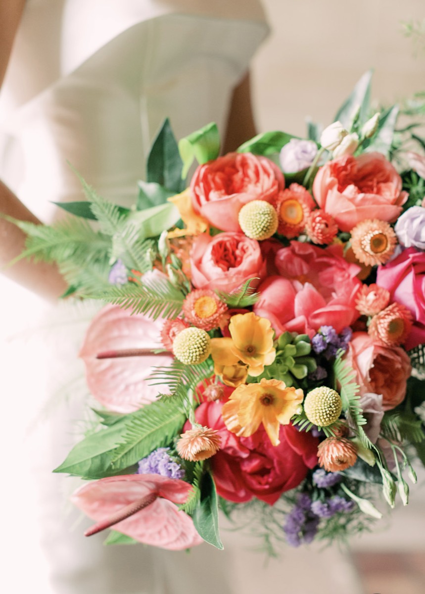 Bridal bouquet by The Flower Couch