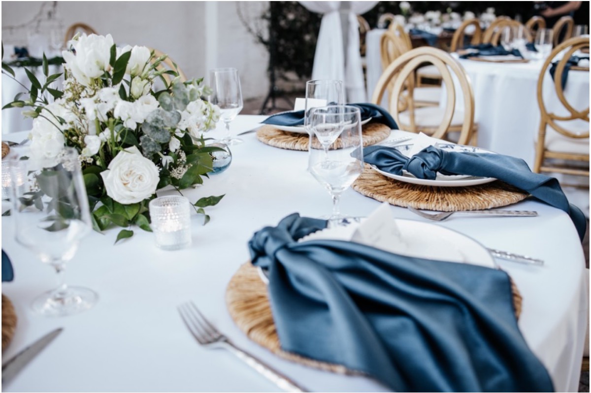 Wedding centerpiece by The Flower Couch