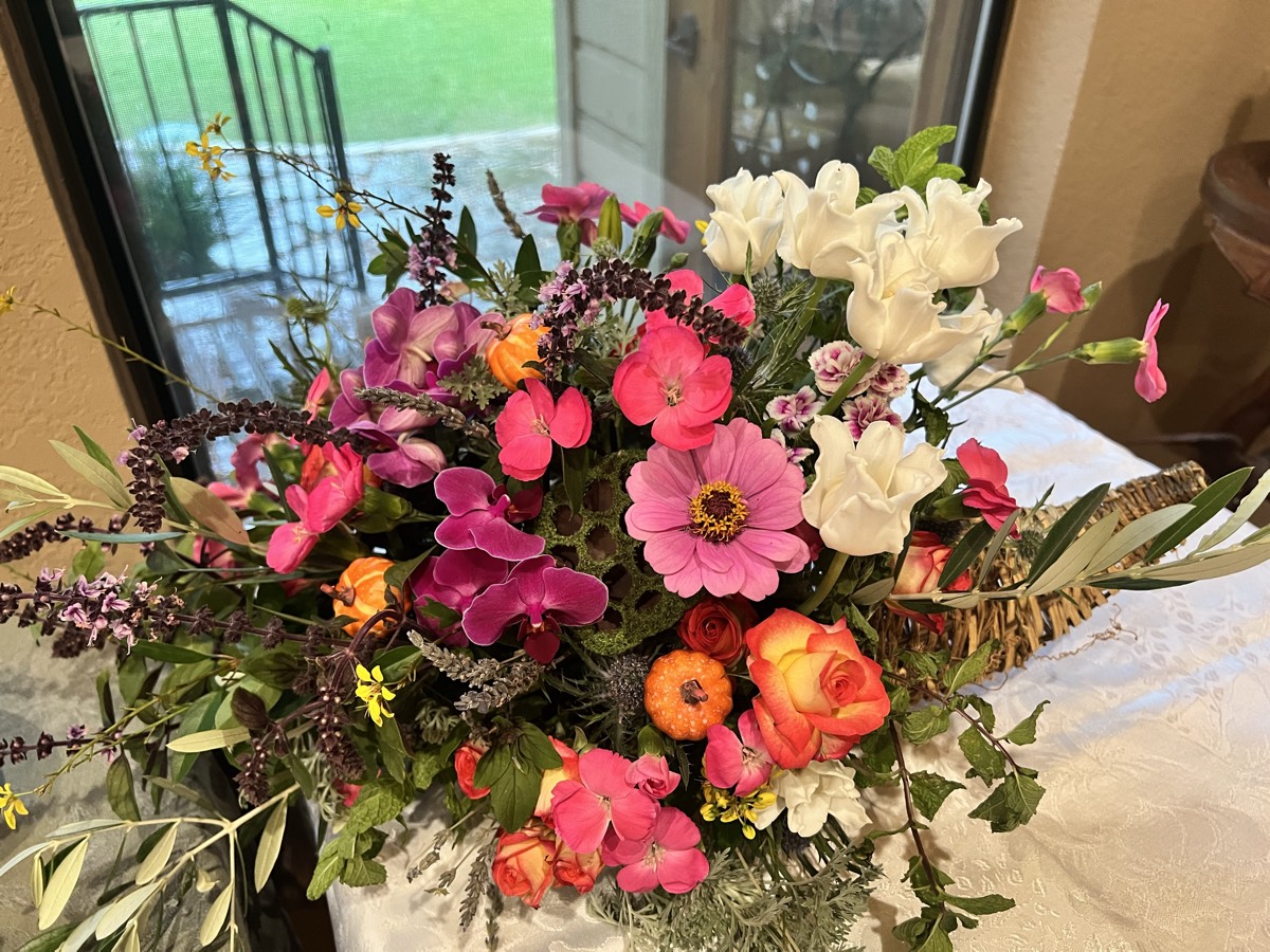 Everyday floral arrangement by The Flower Couch