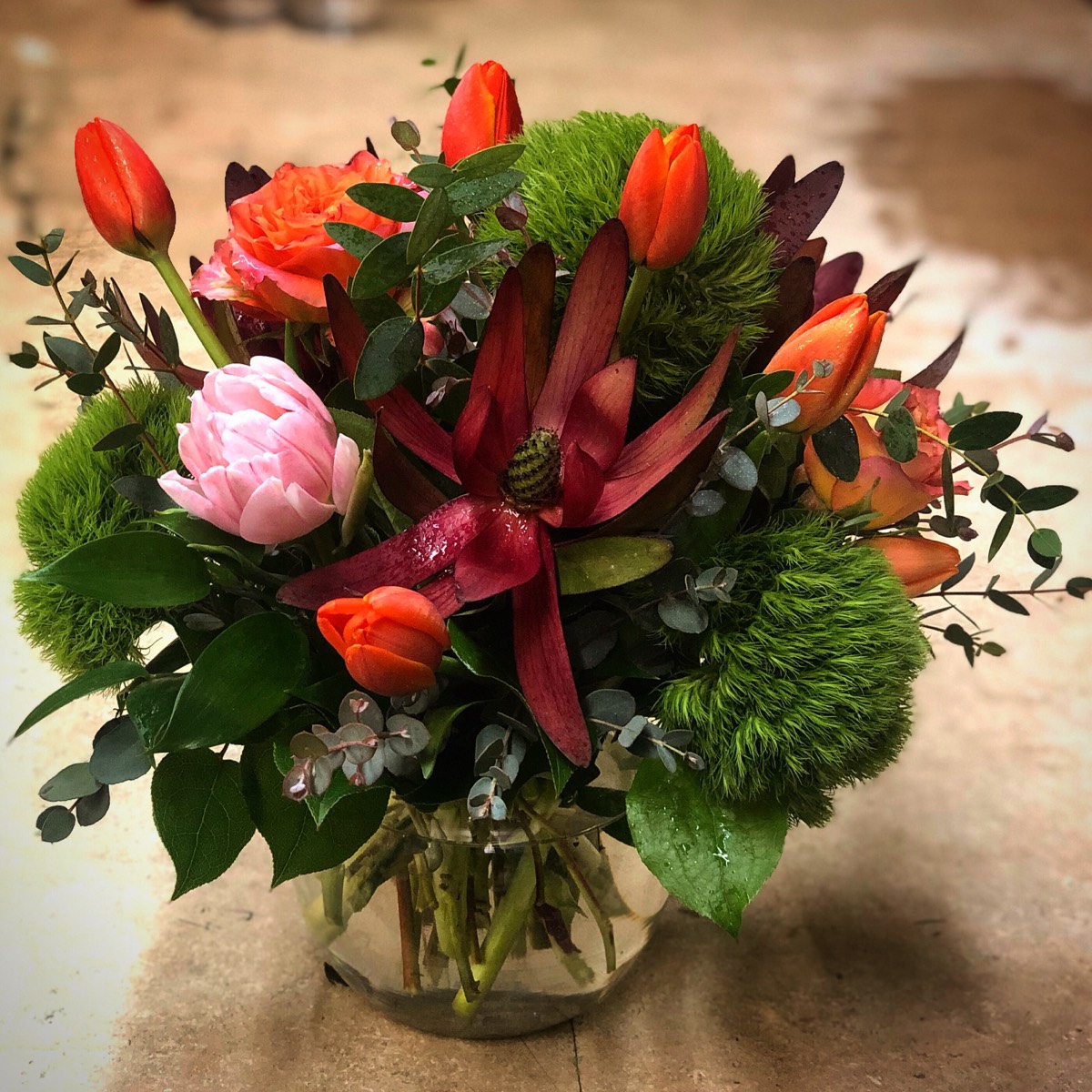 Everyday floral arrangement by The Flower Couch