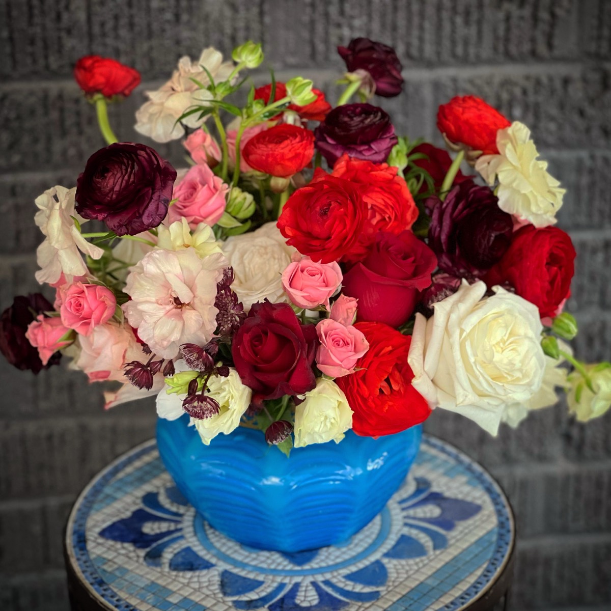 Everyday floral arrangement by The Flower Couch