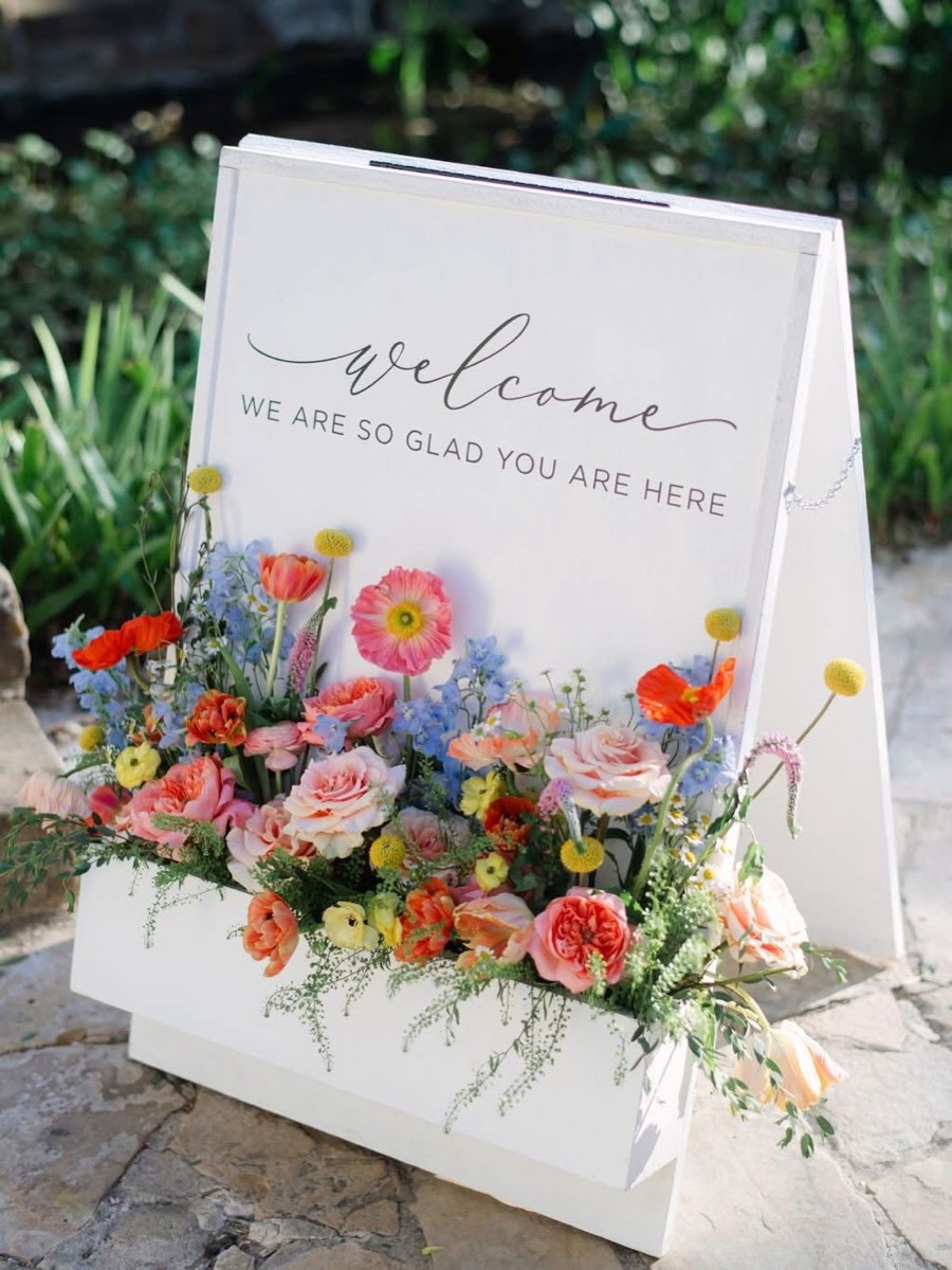 Floral installation by The Flower Couch