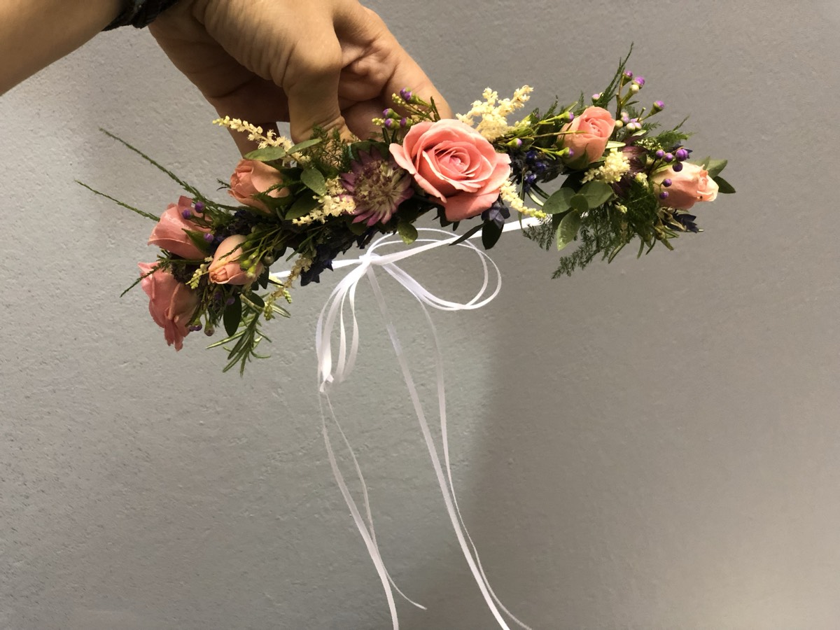 Boutonniere or corsage by The Flower Couch